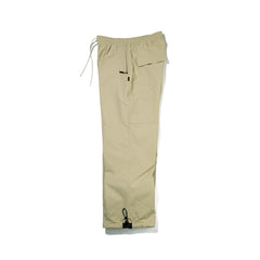 WIDE CARPENTER TRACK PANTS BEIGE