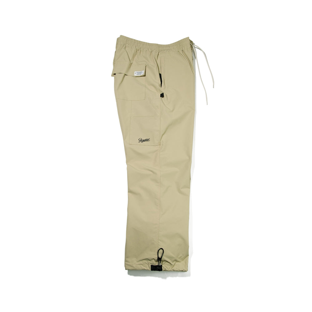 WIDE CARPENTER TRACK PANTS BEIGE