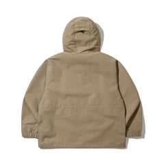 BIG POCKET HOODED JACKET BEIGE