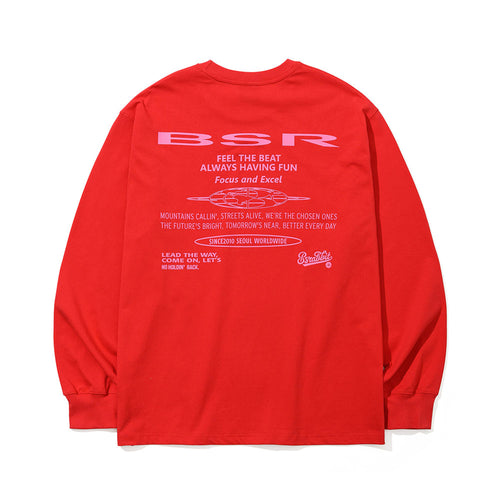 ALWAYS HAVING FUN LONG SLEEVE RED