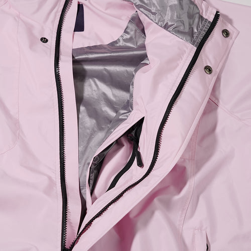 SOFT LIGHT HOODED JACKET BABY PINK