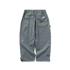 VARIETY PATCH SUPER WIDE VENTILATION PANTS ASH BLUE