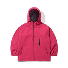 WORK STRETCH 3L HOODED JACKET PINK