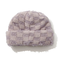 DOUBLE YARN BEANIE PINK