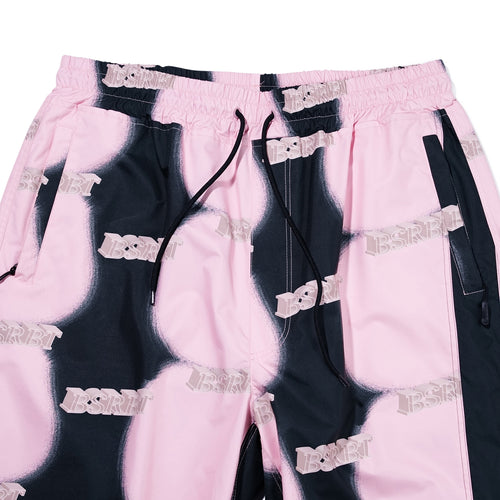 BDT 3D LOGO TRACK PANTS PINK