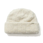 DOUBLE YARN BEANIE CREAM