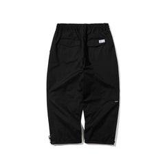 SOFT PEACH SUPER WIDE VENTILATION PANTS BLACK