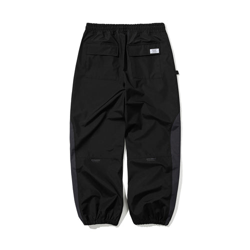 SB 3L SIDE PANEL WIDE JOGGER PANTS BLACK