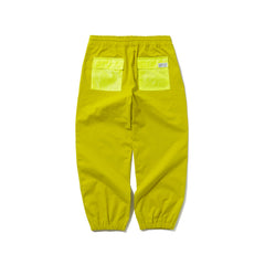 WORK 3L SUPER WIDE JOGGER PANTS LIME