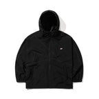 SPIDERWEB HOODED JACKET BLACK