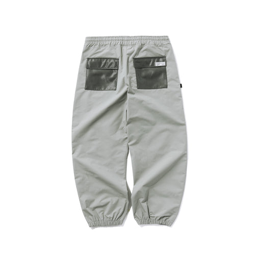 WORK 3L SUPER WIDE JOGGER PANTS CEMENT