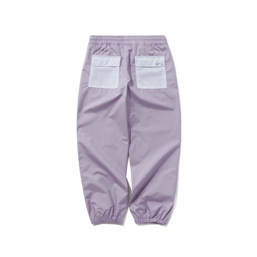 WORK 3L SUPER WIDE JOGGER PANTS PURPLE