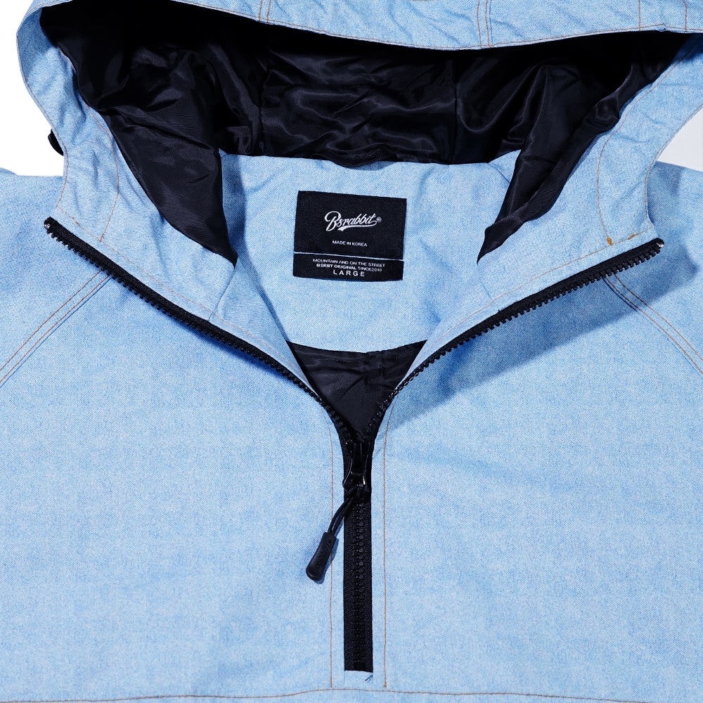 Light blue anorak jacket online