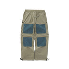 OPEN 4 POCKET WIDE TRACK PANTS ASH KHAKI / CORDUROY SKY