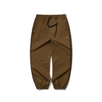 SP LINE WIDE JOGGER PANTS BROWN