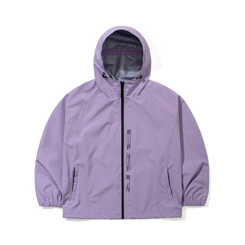 BSR BIG LOGO 3L HOODED JACKET PURPLE