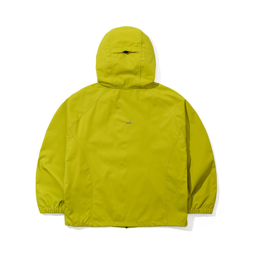 BSR BIG LOGO 3L HOODED JACKET LIME