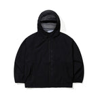 BSR BIG LOGO 3L HOODED JACKET BLACK