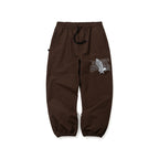 BSRXGOONGEAR PRAYER STORMLITE JOGGER PANTS DARK BROWN