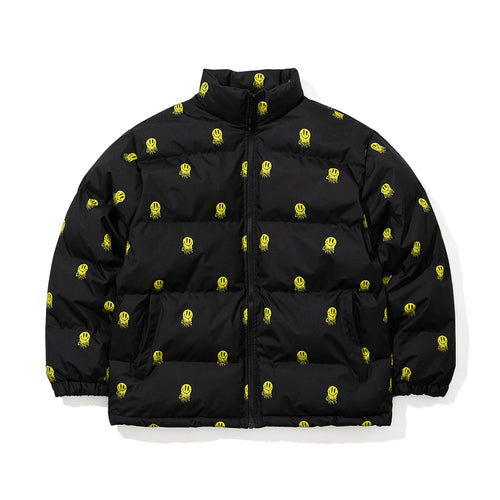 BSRXGOONGEAR SMILE PUFF JACKET BLACK