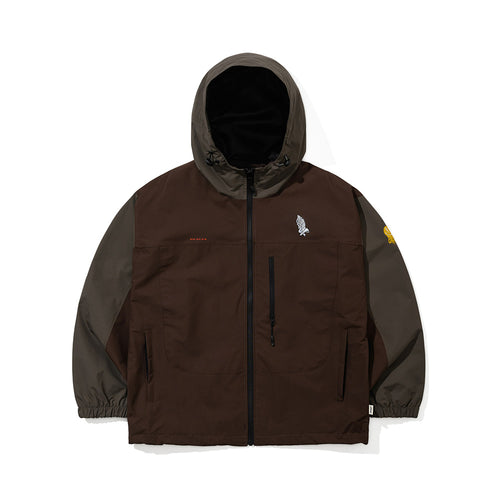 BSRXGOONGEAR PRAYER STORMLITE JACKET DARK BROWN