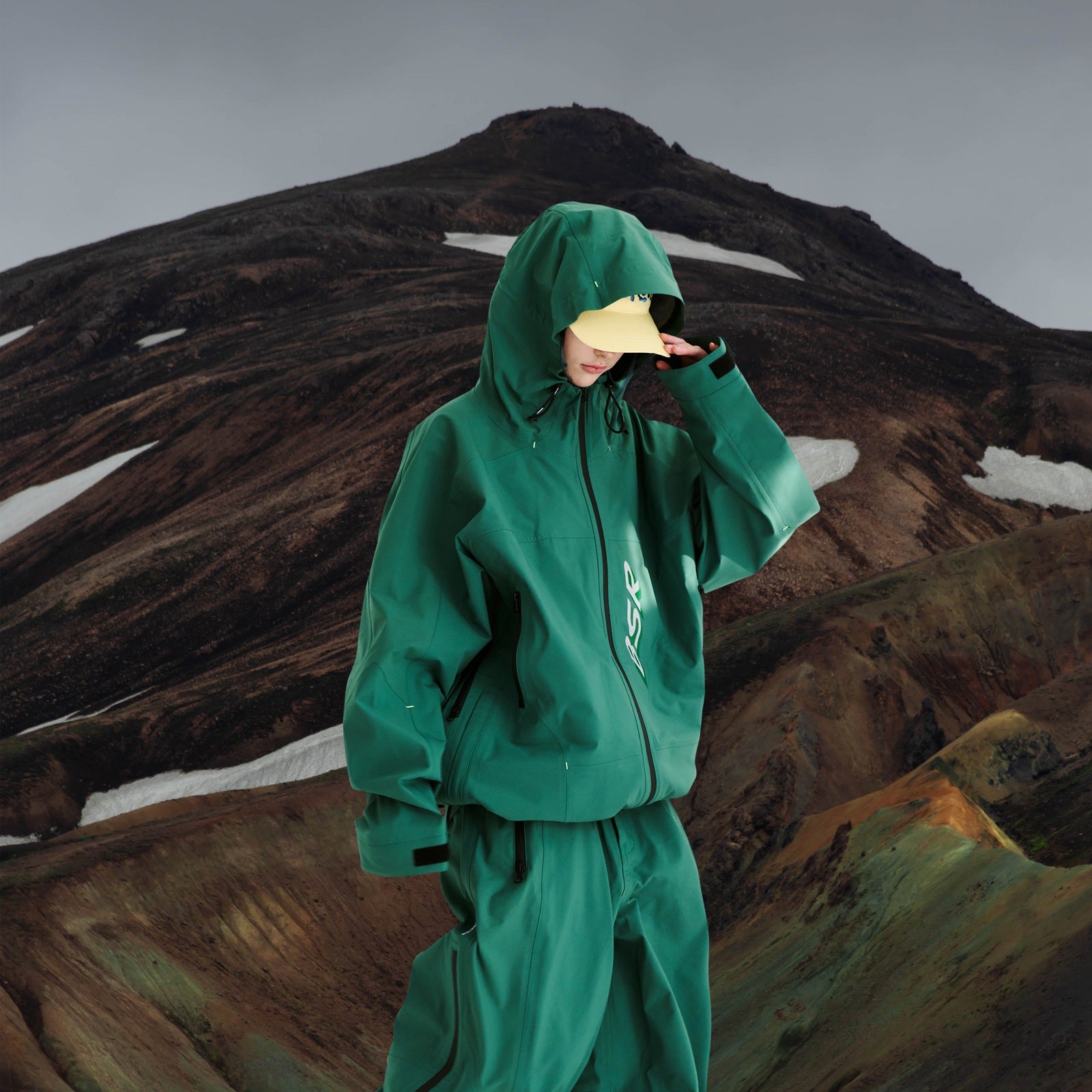 R*a様 [セットアップ] BSR HOODED 3L SEAM SEALING Bsr Hooded 3L Seam Sealing Jacket Green – BSRABBIT