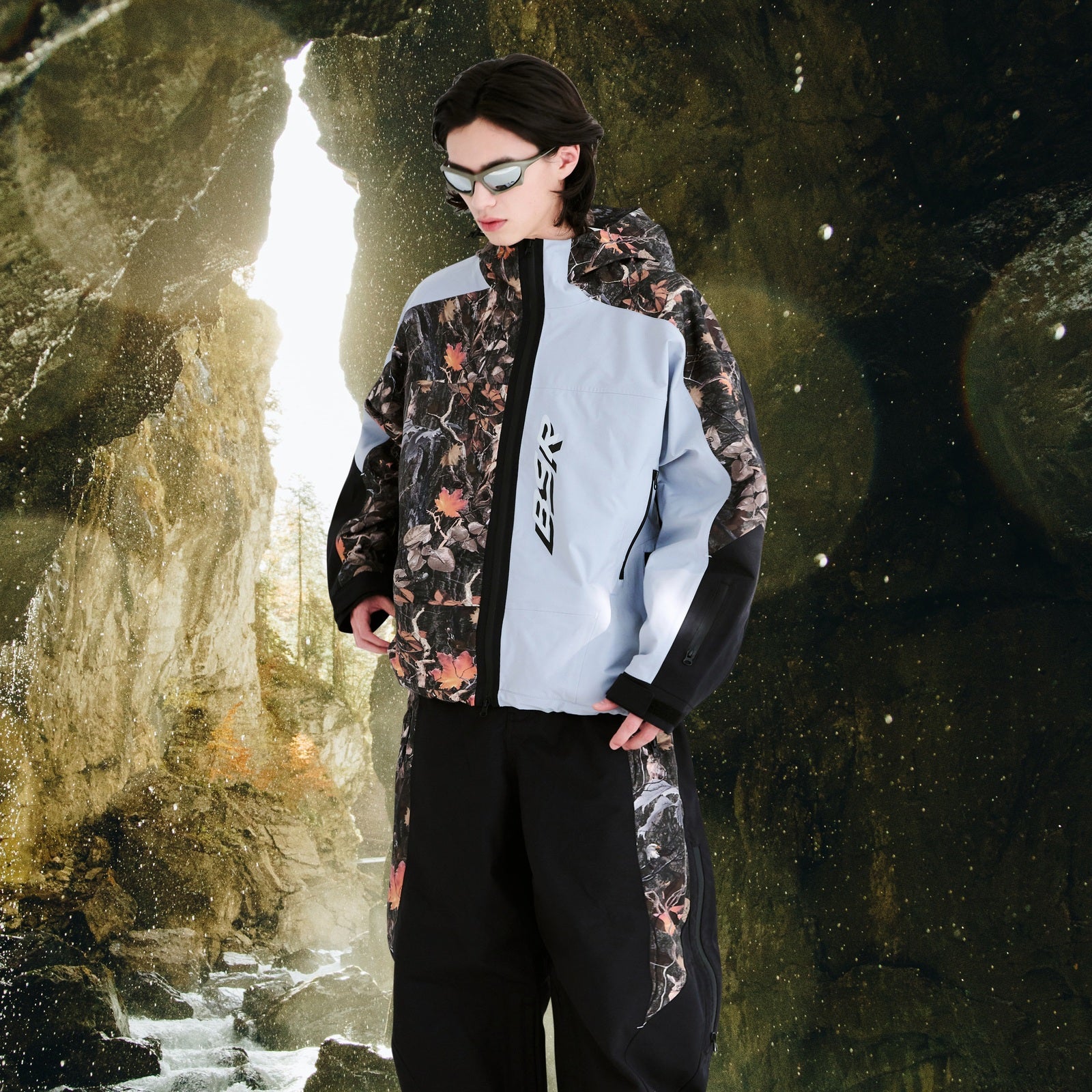 R*a様 [セットアップ] BSR HOODED 3L SEAM SEALING Bsr Hooded 3L Seam Sealing Jacket Multi – BSRABBIT