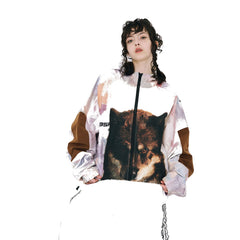 BSR2526FWJK084 model wearing product safe white background