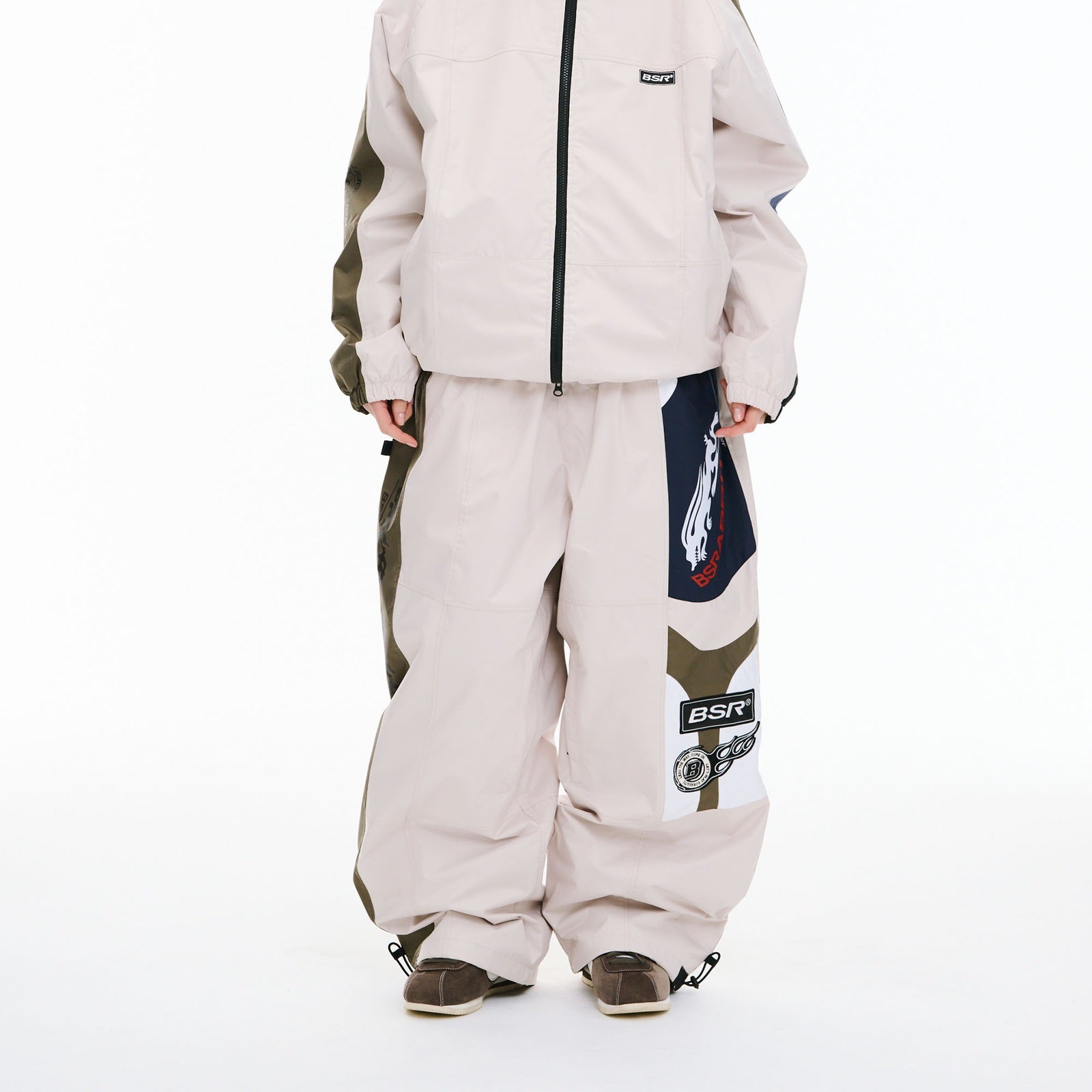2526FW BSRABBIT Speedway Super Wide Pants Light Desert Beige