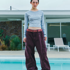 BSR26SSWT001 model wearing product no color mask