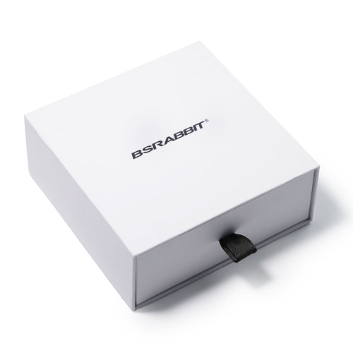 Signature Rivet Leather Belt White