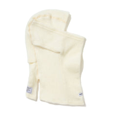 Br Logo Fur Balaclava White