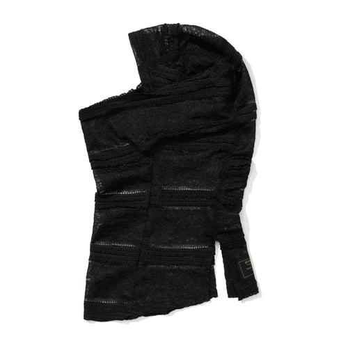 Lace Balaclava Black