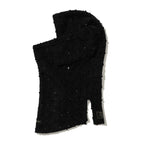 Spangle Lace Balaclava Black