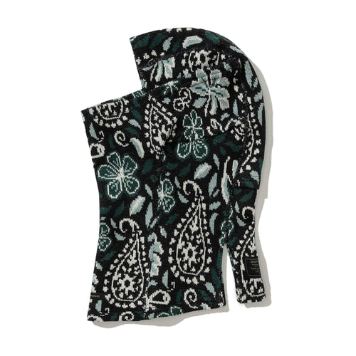 Paisley Jacquard Balaclava Khaki