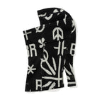 Br Jacquard Balaclava Black