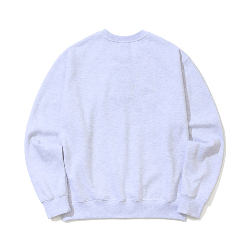 Stop Overthinking Crewneck Heather Gray