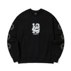 Bsr Peace Logo Crewneck Black