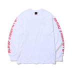 Awhf Back Print Long Sleeve White