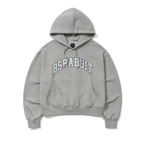 Bsrabbit Standard Logo Hoodie Gray