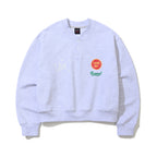 Br Snap Henry Neck Sweatshirt Heather Gray
