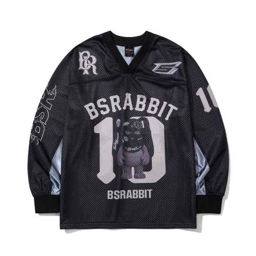 Trippy Gang Mesh Jersey Black