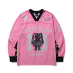 Trippy Gang Mesh Jersey Pink
