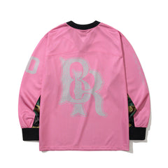 Trippy Gang Mesh Jersey Pink