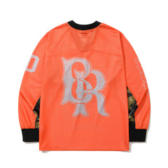 Trippy Gang Mesh Jersey Orange