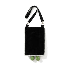 Trippy Rabbit Stuffed Doll Cross Bag Green