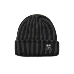 STRIPE BEANIE GREEN