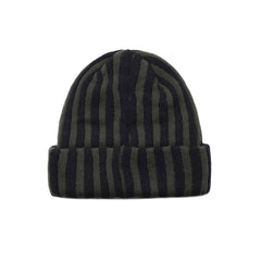 STRIPE BEANIE GREEN