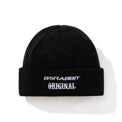 Br Double Sided Artwork Beanie Black