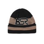 BSR LINE BEANIE BLACK